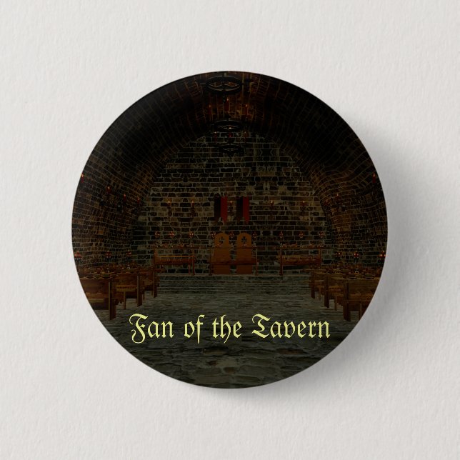 Fan de la taberna - botón medieval (Anverso)
