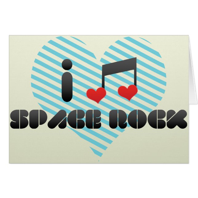 Fan de roca del espacio (Anverso (Horizontal))