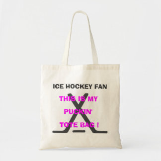 ¡Fan del hockey sobre hielo - ésta es la mi bolsa