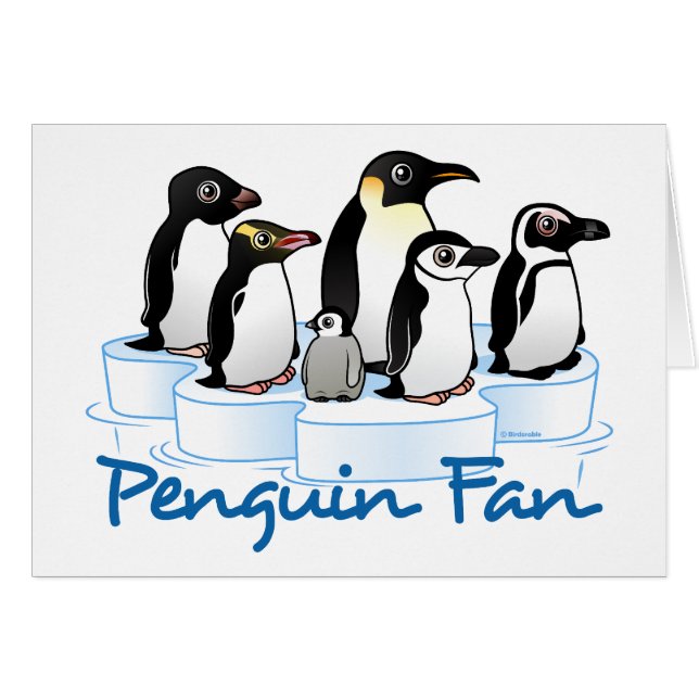 Fan del pingüino (Anverso (Horizontal))