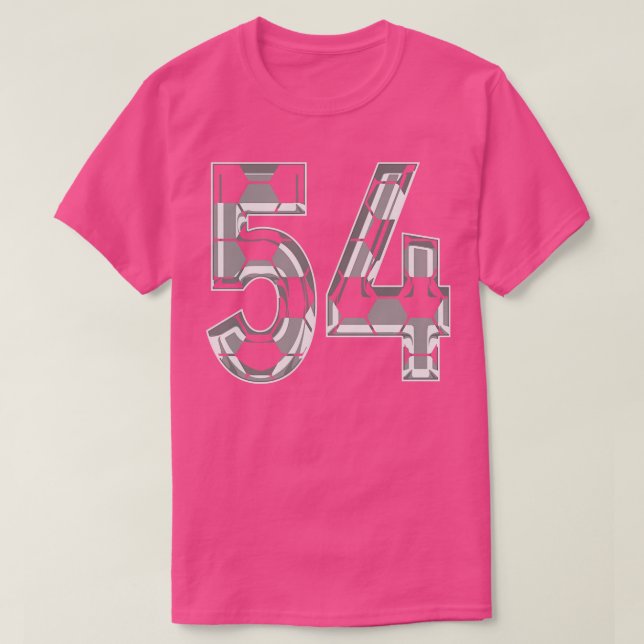 Fan número 54 Jersey 54 Mom Player 1 (Diseño del anverso)