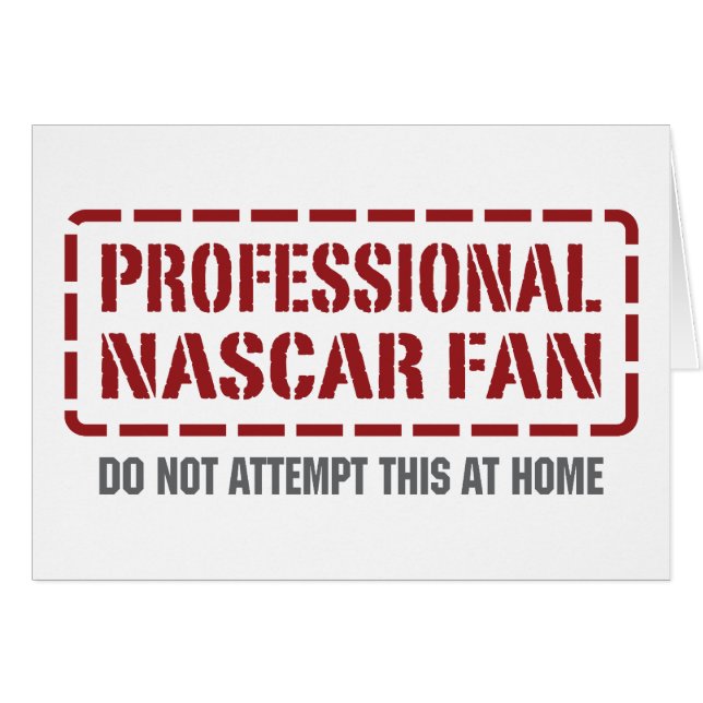 Fan profesional de NASCAR (Anverso (Horizontal))