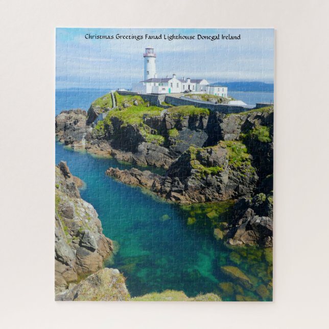 Fanad Lighthouse Donegal Ireland. Rompecabezas (Vertical)
