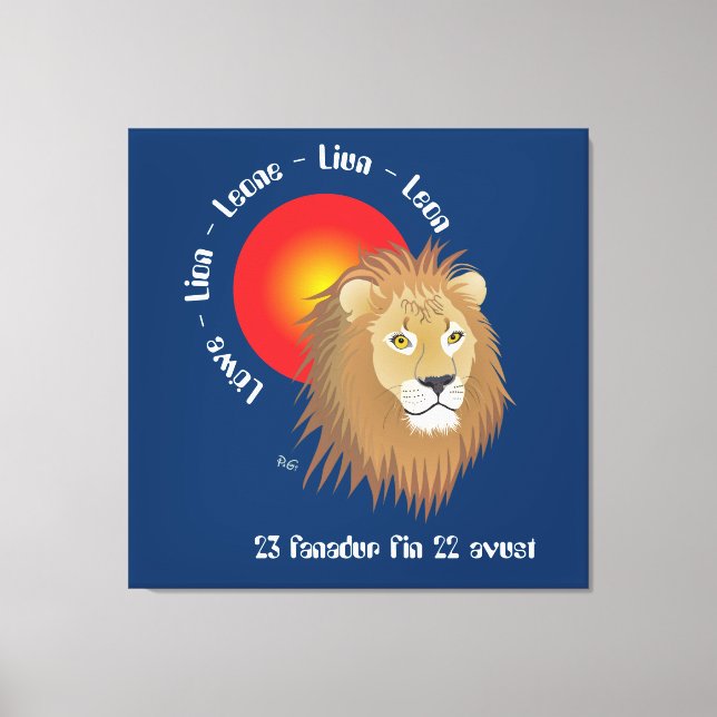 Fanadur fin Liun 23 22 avust lienzo (Anverso)