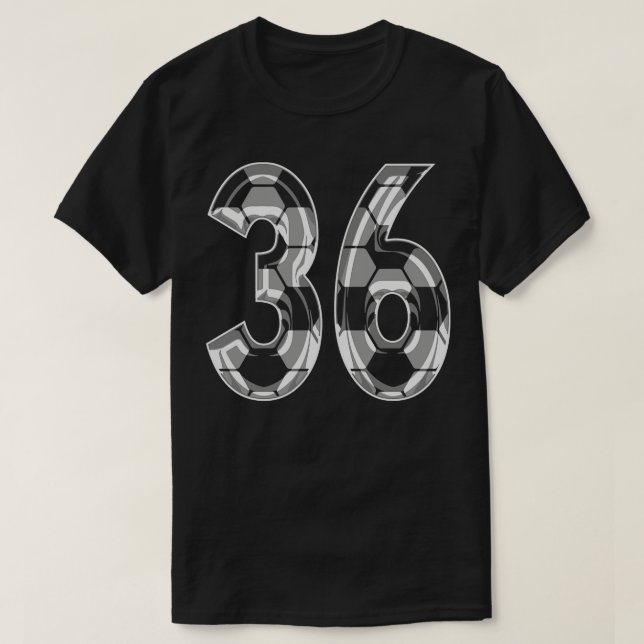 Fanático del jugador número 36 de Jersey 36 (Diseño del anverso)