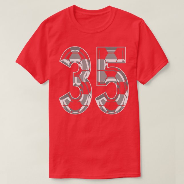 Fanático número 35 Jersey 35 Mom Player (Diseño del anverso)