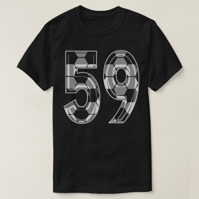 Fanático número 59 Jersey 59 Mom Player (Diseño del anverso)