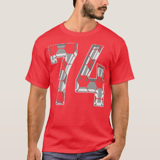 Fanático número 74 Jersey 74 Mom Player