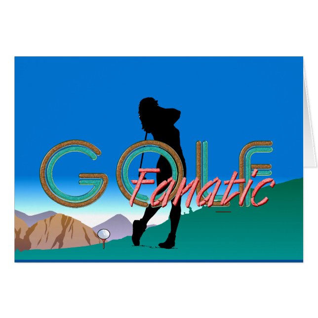 Fanático SUPERIOR del golf (Anverso (Horizontal))