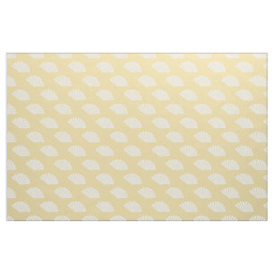 Fanáticos de papel blanco amarillos tela oriental