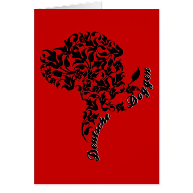 Fancy Great Dane Portrait (Frente)