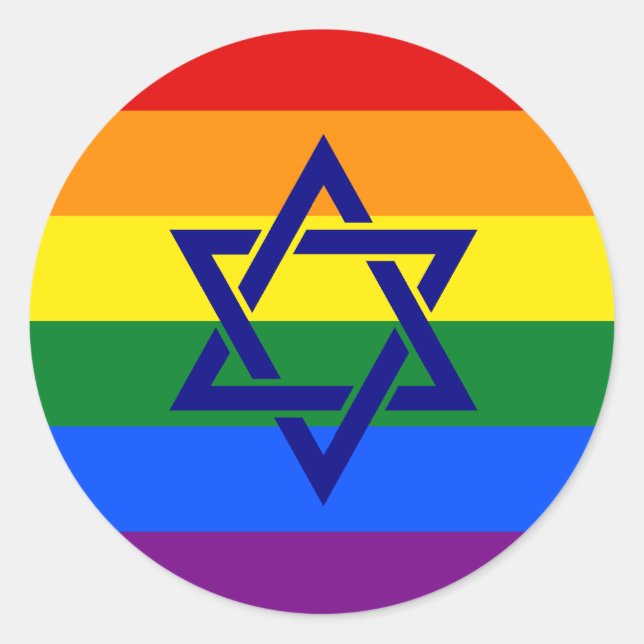 Fancy Jewish Orgullo Pegatina (Anverso)