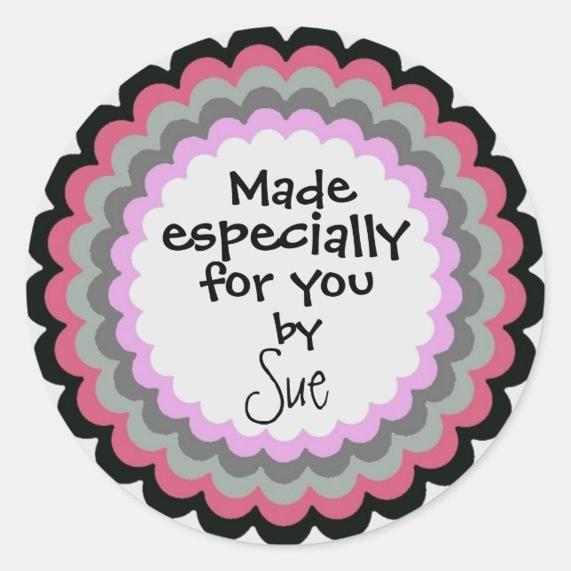 Fancy Made by YOU personalizado pegatinas (Anverso)