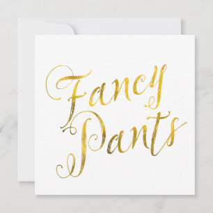 Fancy Pants Cita Relieve metalizado dorado Faux Sp