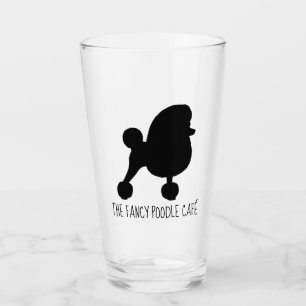 Fancy Toy Poodle Dog Silhouette Personalizada