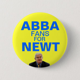 Fans de Abba para el botón de Newt Gingrich