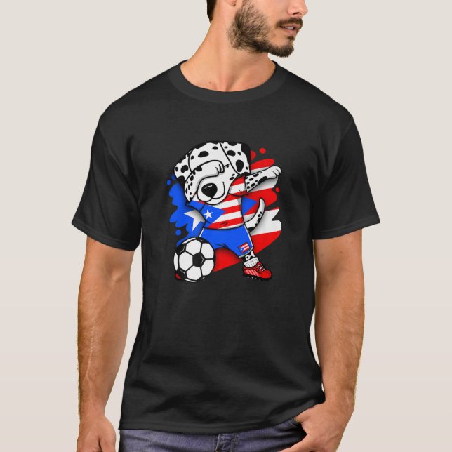 Fans de Dabbing Dalmatia Puerto Rico Jersey F (Anverso)