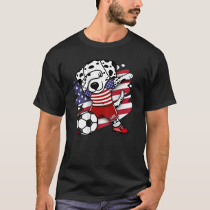 Fans de Dabbing Dalmatian America Soccer Jersey Es