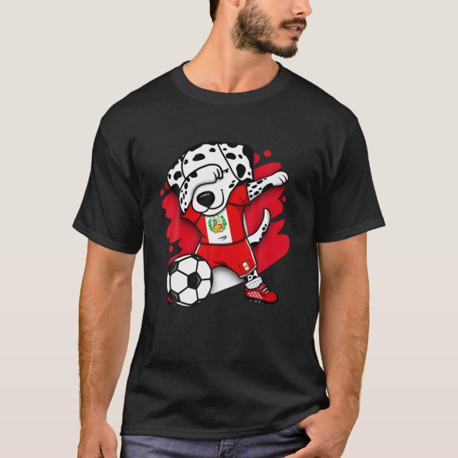 Fans de Dabbing Dalmatian Peru Jersey Peruano (Anverso)