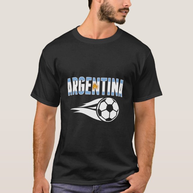 Fans de fútbol argentinos en Jersey (Anverso)