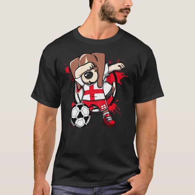Fans de fútbol de Inglaterra Pies de Jersey (Anverso)