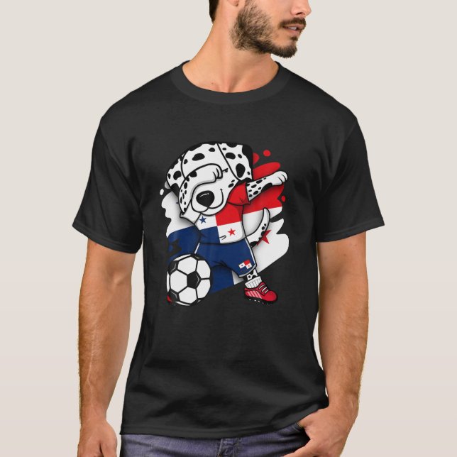 Fans de Fútbol de Jersey Dabbing Dalmatiano (Anverso)