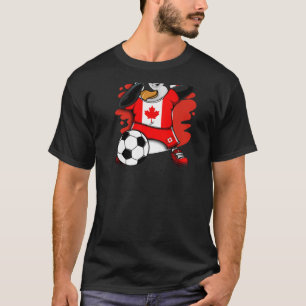 Fans de fútbol de Jersey del Dabbing Penguin Canad