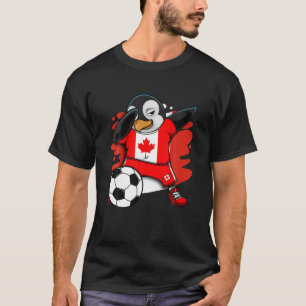 Fans de fútbol de Jersey del Dabbing Penguin Canad