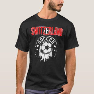 Fans de fútbol de Suiza Jersey - Fútbol de Bandera