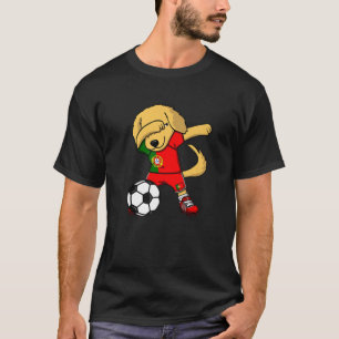 Fans de Fútbol Jersey F de Dab Golden Retriever Po