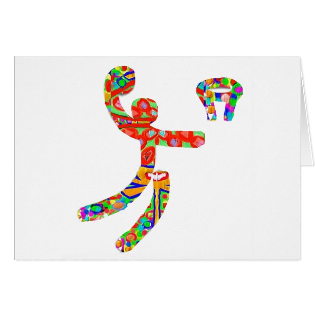 Fans de la bola de la cesta del baloncesto (Anverso (Horizontal))