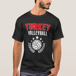 Fans de voleibol de Turquía Jersey Bandera de Turq