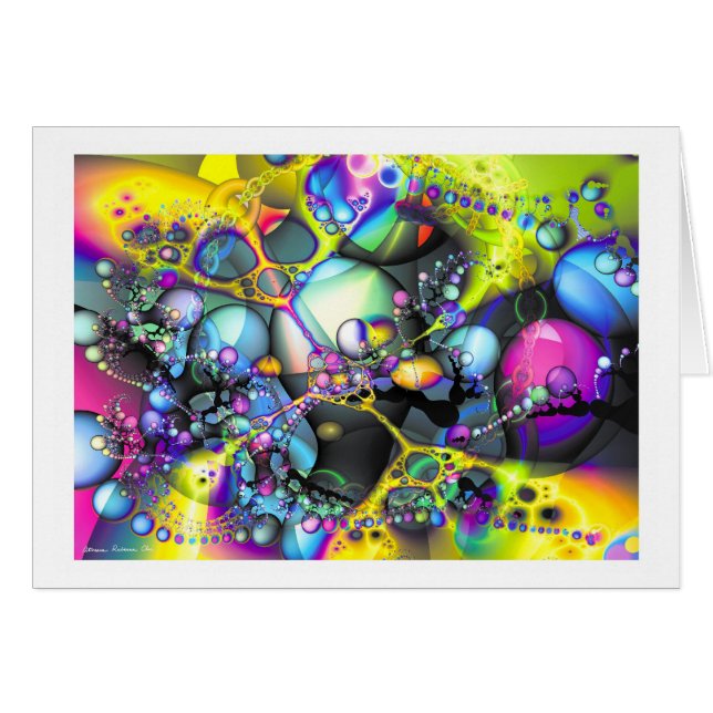 Fantasía 13 del fractal (Anverso (Horizontal))