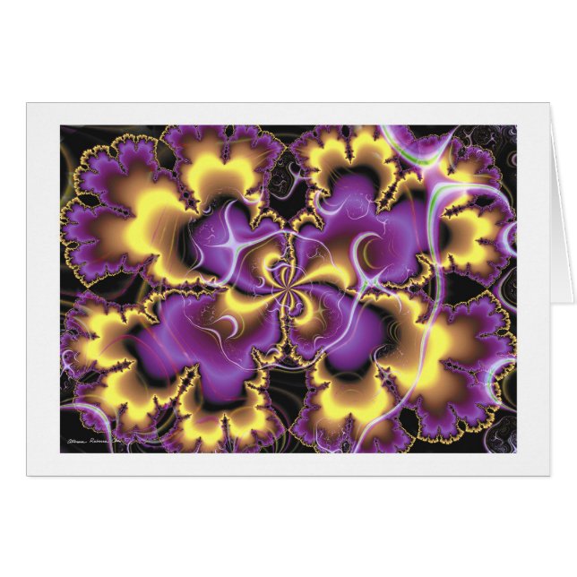 Fantasía 2 del fractal (Anverso (Horizontal))