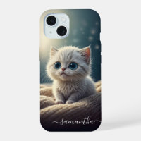 Fantasía aburre a un bebé gato gatito personalizad