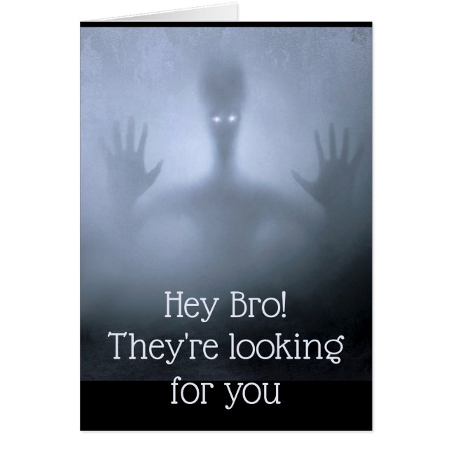 Fantasía Alien Fog Brother Birthday buscándote (Frente)