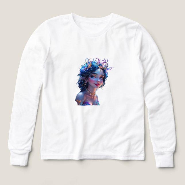 Fantasía Art Chica Sweatshirt (Diseño frontal)