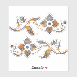 Fantasia Batik Flowers Pegatina