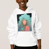 Fantasía Bohemia Chica de Anime Estético