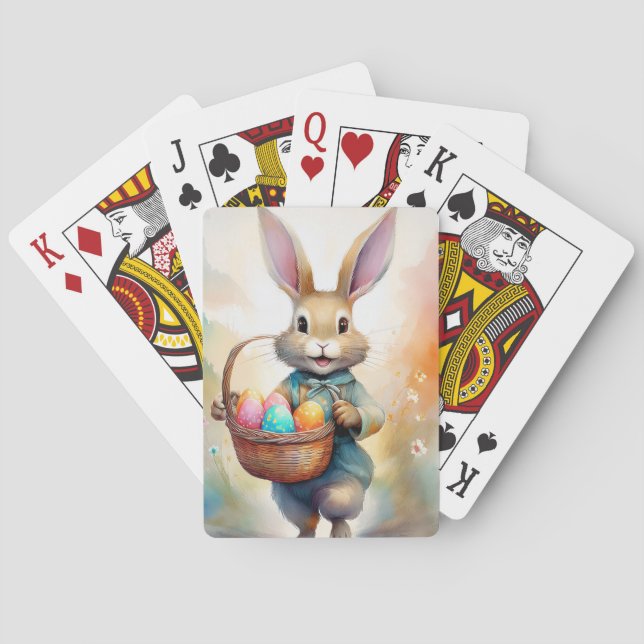 Fantasía Cartas para Jugar al Conejo de Pascua (Reverso)