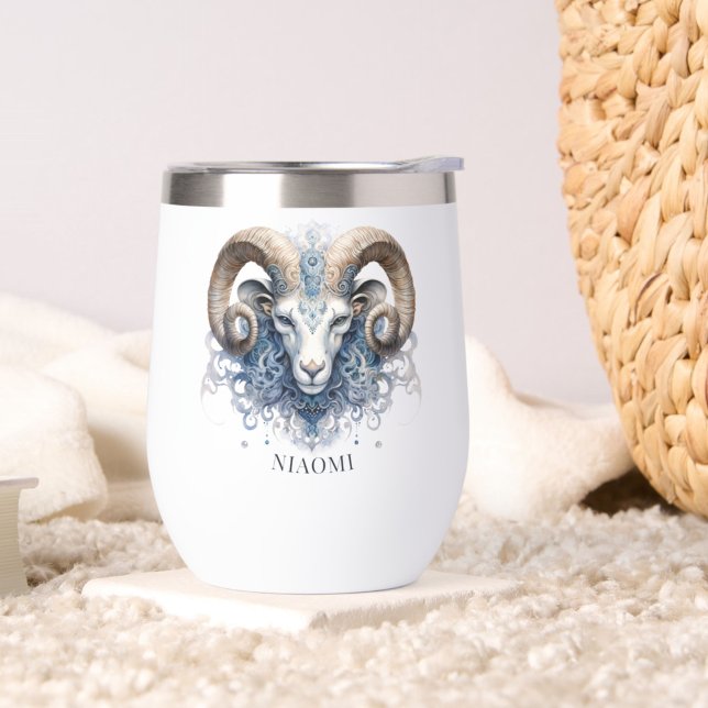 Fantasía celeste Galaxia Ram Zodiac Símbolo Aries (Subido por el creador)