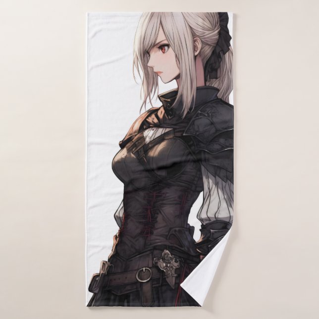Fantasía de chica hermosa de anime (Toalla de baño)