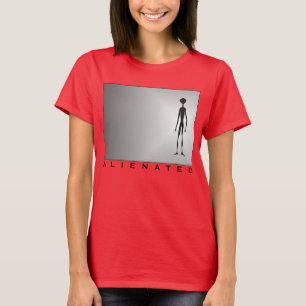 Fantasía de ciencia ficción ALIENADA camiseta ater