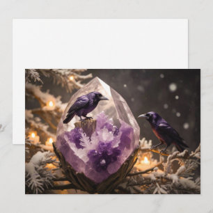 Fantasía de Cristal de Amatista - Navidad de Cuerv