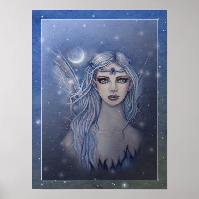 Fantasía de Hada de Zafiro Arte (Frente)