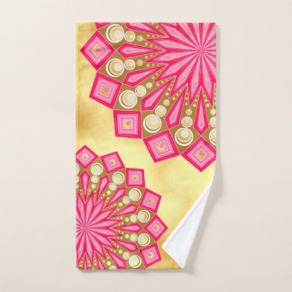Fantasía de Mandala en Oro Rosa