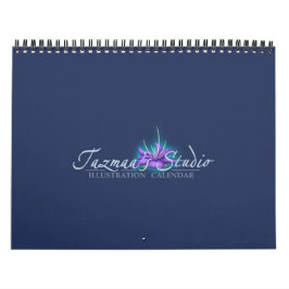 Fantasía del animado y calendario de las