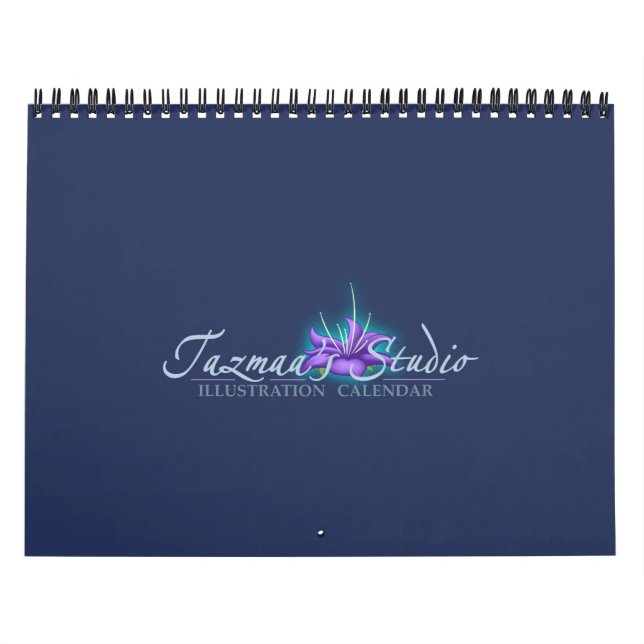 Fantasía del animado y calendario de las (Tapa)