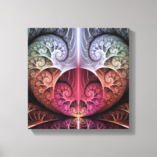 Fantasía irreal abstracta arte fractal