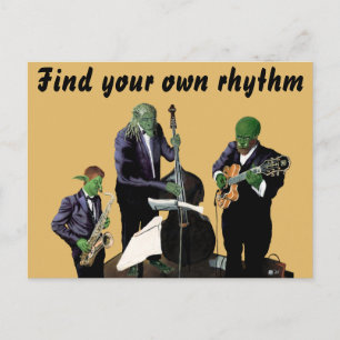 Fantasía Jazz Música Arte Postales